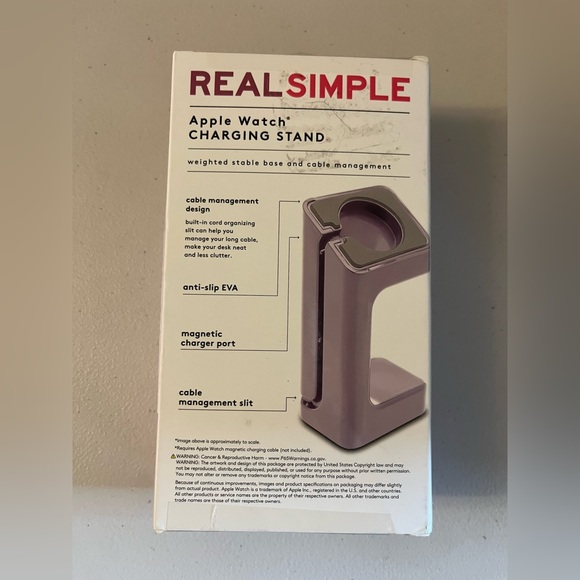 NWT Real simple Apple Watch charging station - Picture 2 of 4